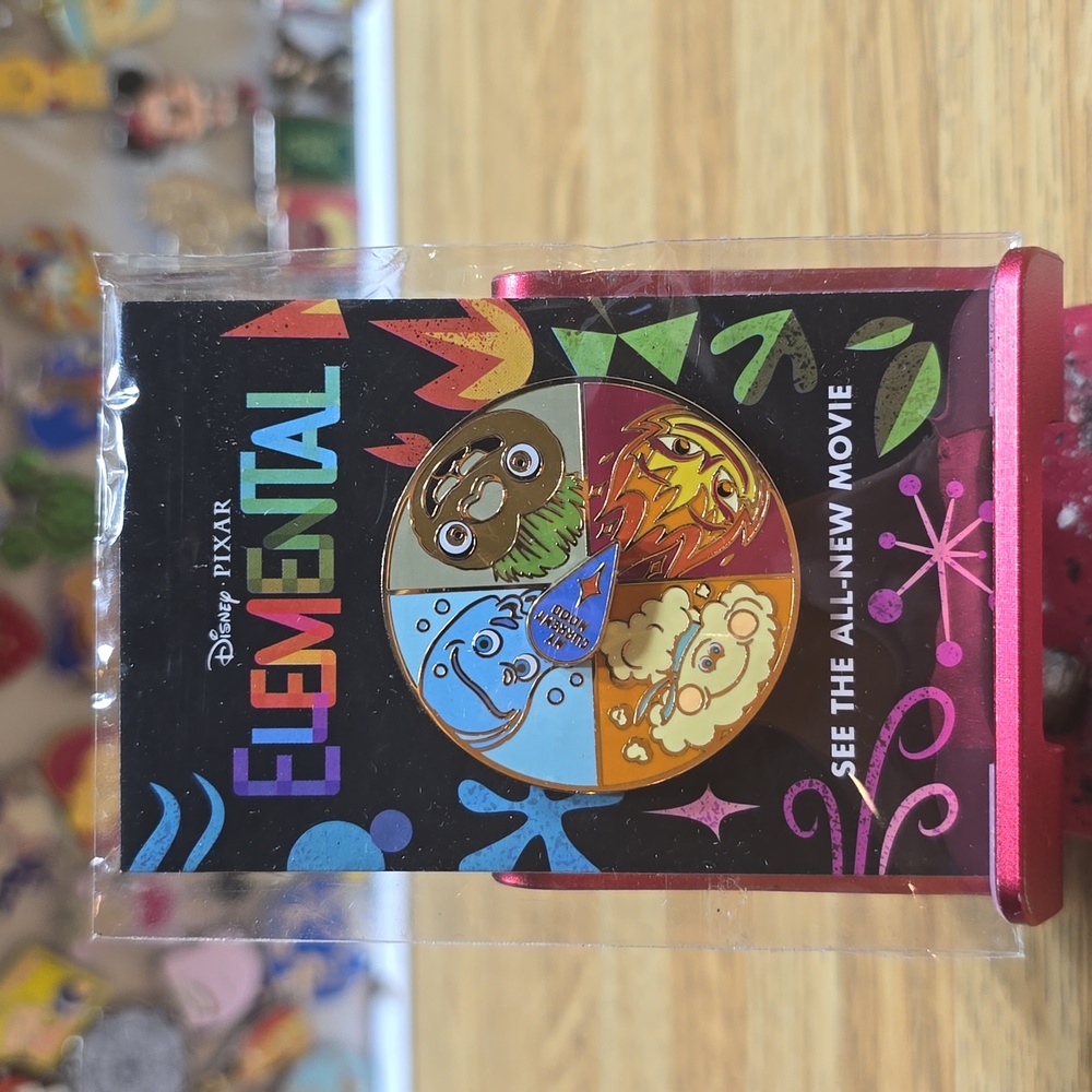 ELEMENTAL SPINNER PIN